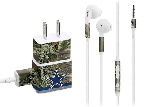 NFL Realtree Camo Dallas Cowboys Phone Charger Skin