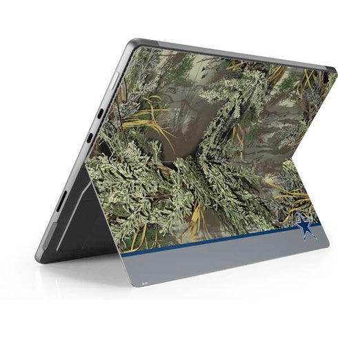 NFL Realtree Camo Dallas Cowboys Surface Pro 8 Skin