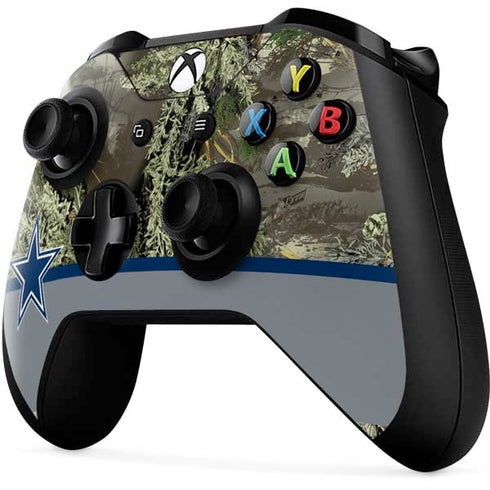 NFL Realtree Camo Dallas Cowboys Xbox One X Controller Skin
