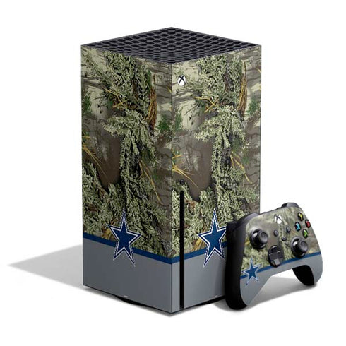 NFL Realtree Camo Dallas Cowboys Xbox Series X Bundle Skin