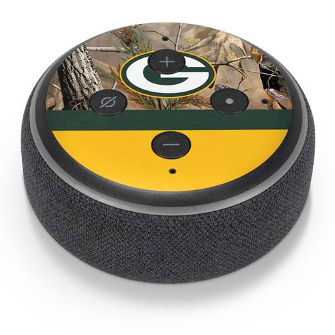 NFL Realtree Camo Green Bay Packers Amazon Echo Dot Skin