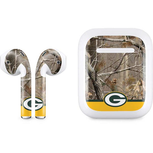 NFL Realtree Camo Green Bay Packers Apple AirPods Skin