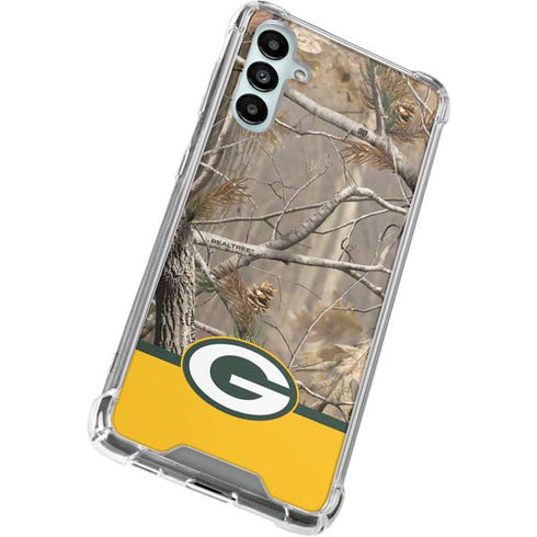 NFL Realtree Camo Green Bay Packers Galaxy A14 5G Clear Case
