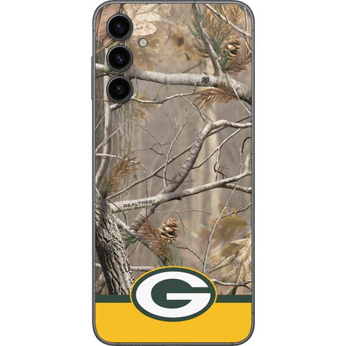 NFL Realtree Camo Green Bay Packers Galaxy A14 5G Skin