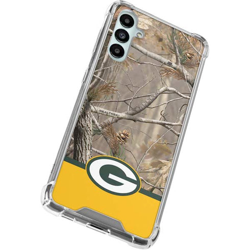 NFL Realtree Camo Green Bay Packers Galaxy A15 5G Clear Case
