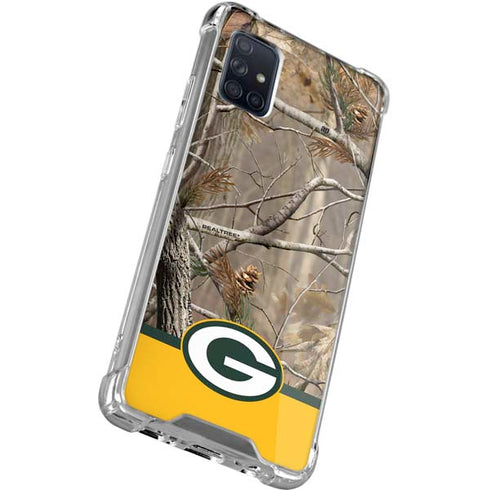 NFL Realtree Camo Green Bay Packers Galaxy A51 5G Clear Case