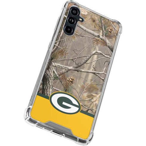 NFL Realtree Camo Green Bay Packers Galaxy A54 5G Clear Case