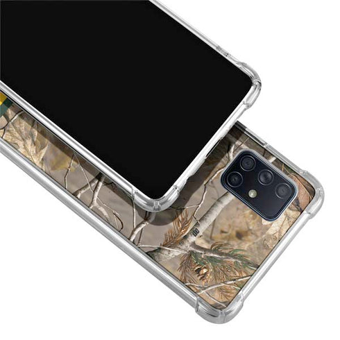 NFL Realtree Camo Green Bay Packers Galaxy A71 5G Clear Case