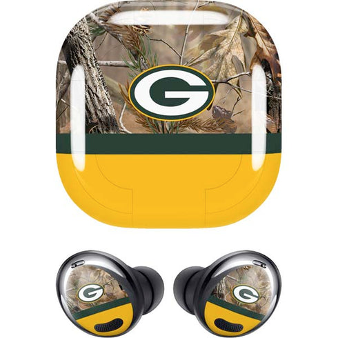 NFL Realtree Camo Green Bay Packers Galaxy Buds Pro Skin