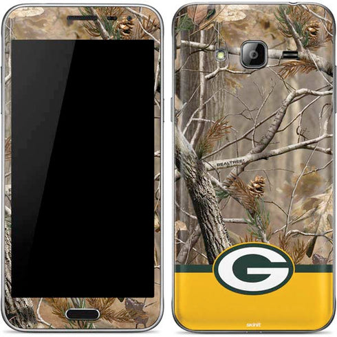 NFL Realtree Camo Green Bay Packers Galaxy J3 Skin