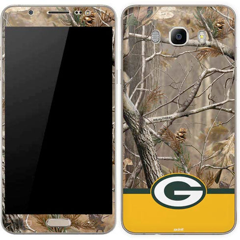 NFL Realtree Camo Green Bay Packers Galaxy J7 Skin