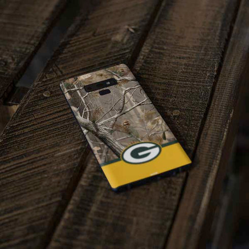 NFL Realtree Camo Green Bay Packers Galaxy Note 9 Skin