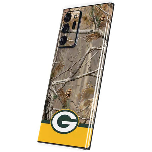 NFL Realtree Camo Green Bay Packers Galaxy Note20 Ultra 5G Skin