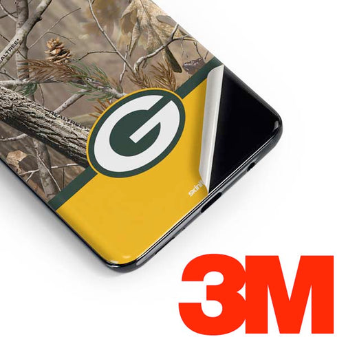 NFL Realtree Camo Green Bay Packers Galaxy S10 Plus Skin
