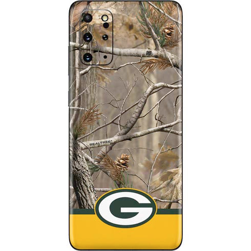 NFL Realtree Camo Green Bay Packers Galaxy S20 Plus Skin