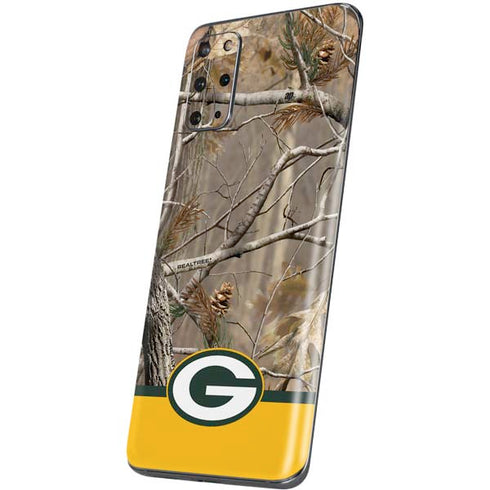 NFL Realtree Camo Green Bay Packers Galaxy S20 Plus Skin