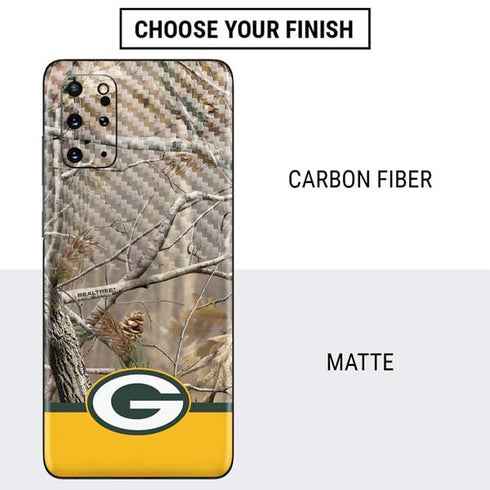 NFL Realtree Camo Green Bay Packers Galaxy S20 Plus Skin