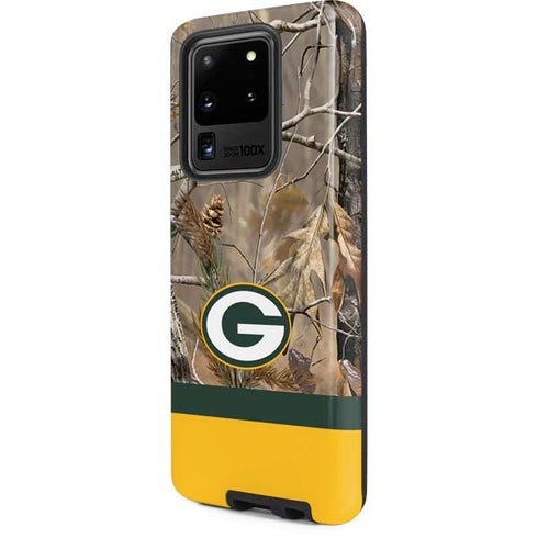 NFL Realtree Camo Green Bay Packers Galaxy S20 Ultra 5G Pro Case