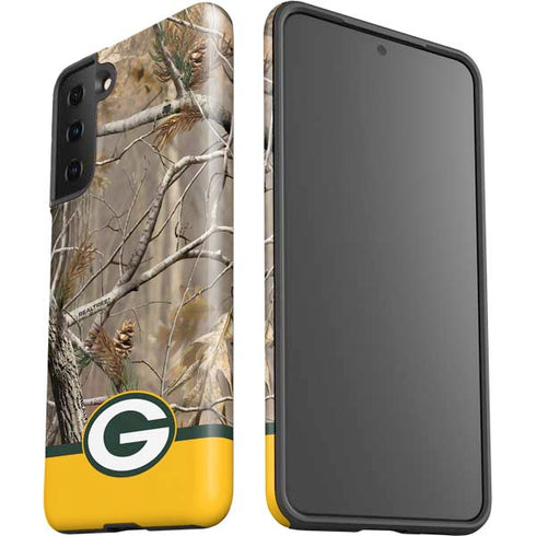 NFL Realtree Camo Green Bay Packers Galaxy S21 Plus 5G Pro Case
