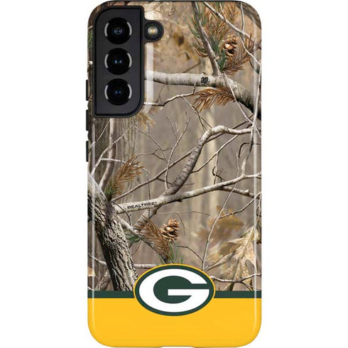 NFL Realtree Camo Green Bay Packers Galaxy S22 Plus Pro Case