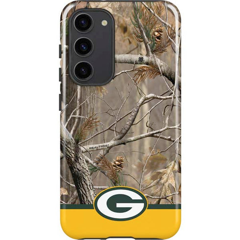 NFL Realtree Camo Green Bay Packers Galaxy S23 Plus Pro Case