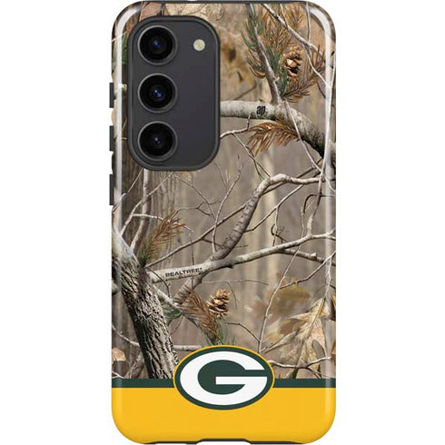 NFL Realtree Camo Green Bay Packers Galaxy S23 Pro Case