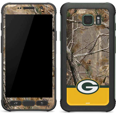 NFL Realtree Camo Green Bay Packers Galaxy S7 Active Skin