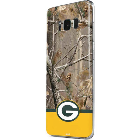 NFL Realtree Camo Green Bay Packers Galaxy S8 Skin