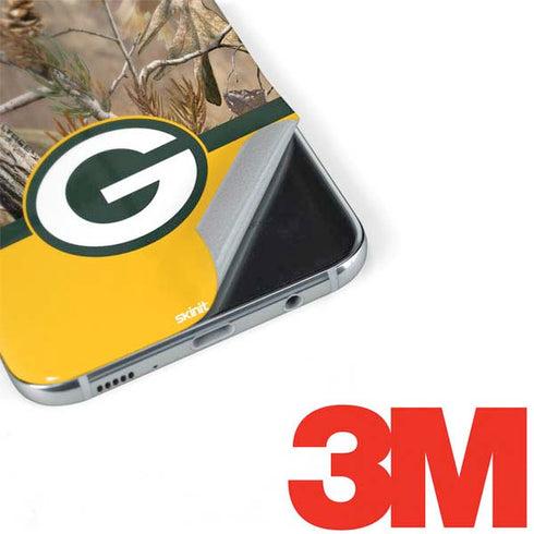 NFL Realtree Camo Green Bay Packers Galaxy S8 Skin