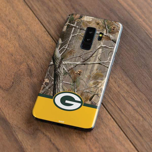 NFL Realtree Camo Green Bay Packers Galaxy S9 Plus Skin