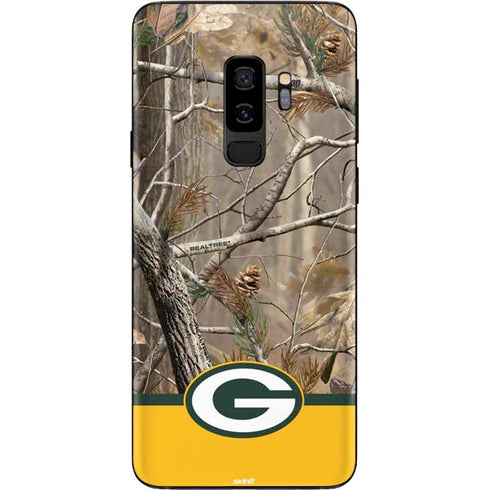 NFL Realtree Camo Green Bay Packers Galaxy S9 Plus Skin
