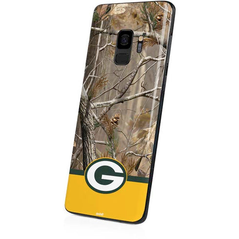 NFL Realtree Camo Green Bay Packers Galaxy S9 Skin