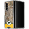 NFL Realtree Camo Green Bay Packers Galaxy Z Fold4 5G Clear Case