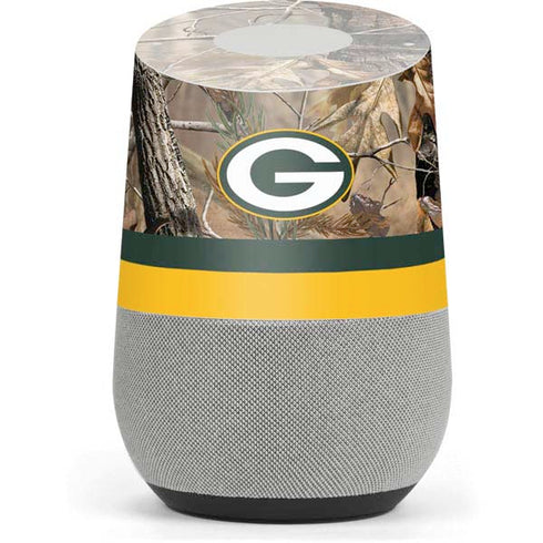 NFL Realtree Camo Green Bay Packers Google Home Skin