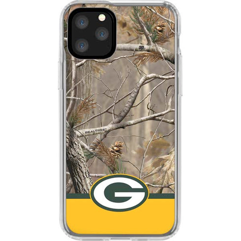 NFL Realtree Camo Green Bay Packers iPhone 11 Pro Clear Case