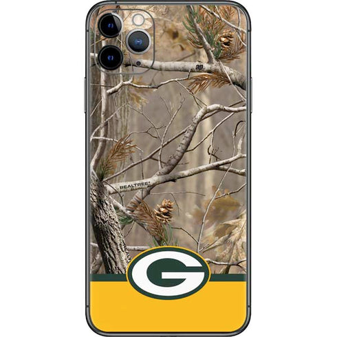 NFL Realtree Camo Green Bay Packers iPhone 11 Pro Max Skin