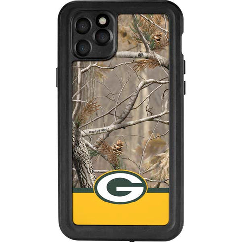 NFL Realtree Camo Green Bay Packers iPhone 11 Pro Max Waterproof Case