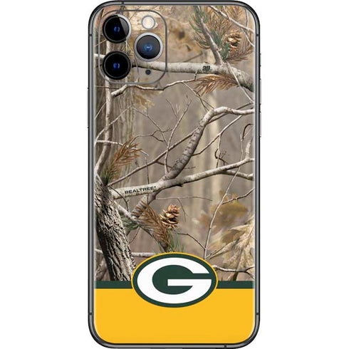 NFL Realtree Camo Green Bay Packers iPhone 11 Pro Skin