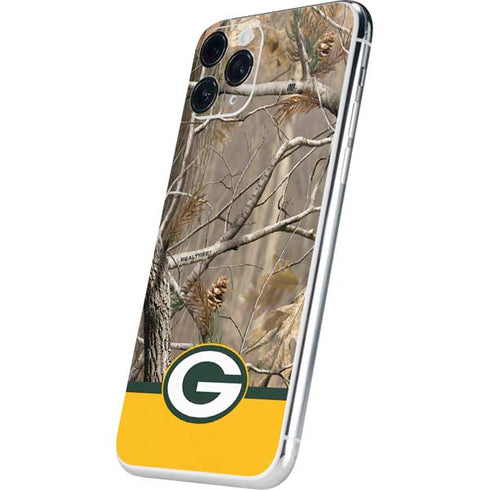 NFL Realtree Camo Green Bay Packers iPhone 11 Pro Skin