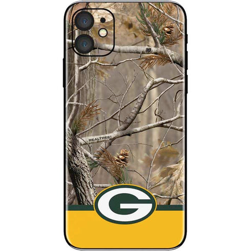 NFL Realtree Camo Green Bay Packers iPhone 11 Skin