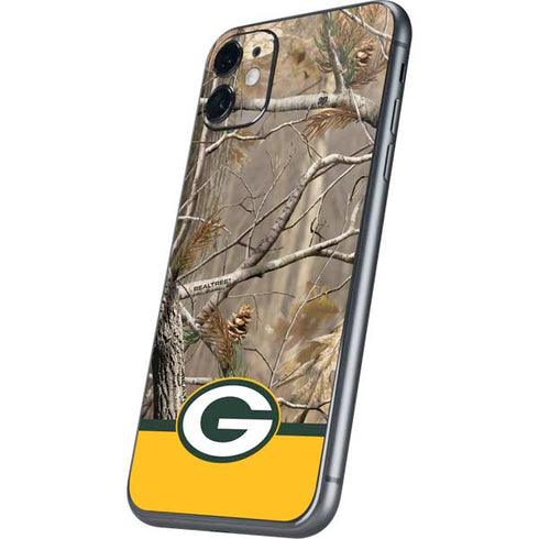 NFL Realtree Camo Green Bay Packers iPhone 11 Skin