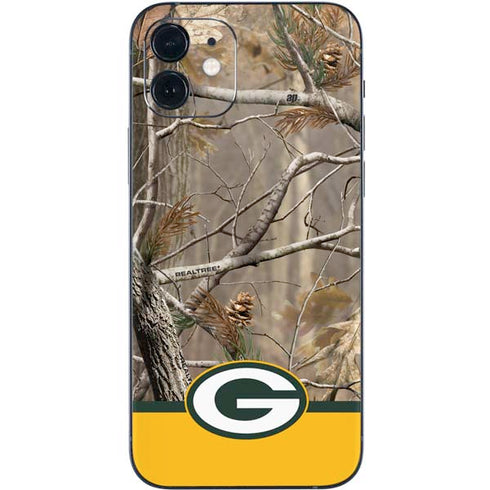 NFL Realtree Camo Green Bay Packers iPhone 12 Mini Skin