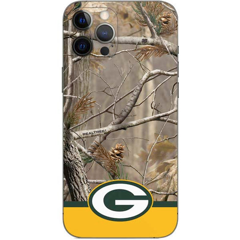 NFL Realtree Camo Green Bay Packers iPhone 12 Pro Max Skin