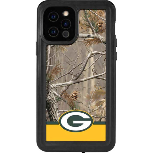 NFL Realtree Camo Green Bay Packers iPhone 12 Pro Waterproof Case
