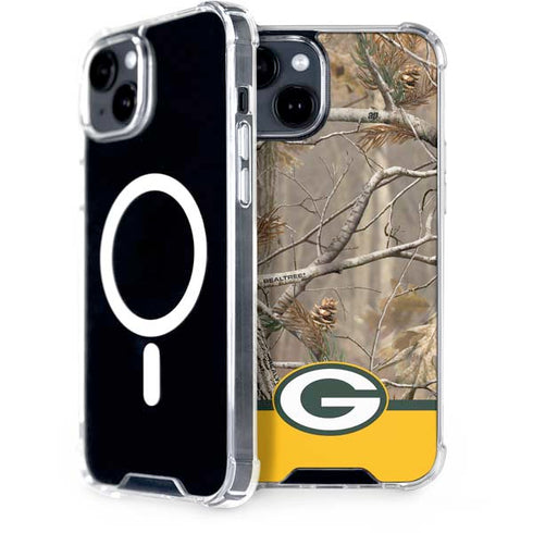 NFL Realtree Camo Green Bay Packers iPhone 13 MagSafe Case