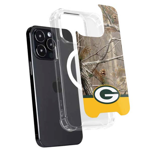 NFL Realtree Camo Green Bay Packers iPhone 13 Pro MagSafe Case