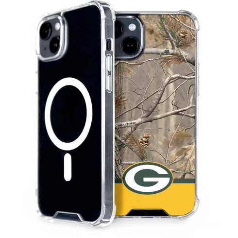 NFL Realtree Camo Green Bay Packers iPhone 14 MagSafe Case