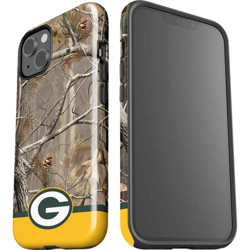 NFL Realtree Camo Green Bay Packers iPhone 15 Impact Case