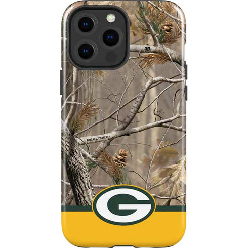 NFL Realtree Camo Green Bay Packers iPhone 15 Pro Max Impact Case