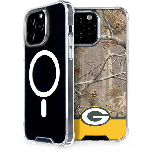 NFL Realtree Camo Green Bay Packers iPhone 15 Pro Max MagSafe Case